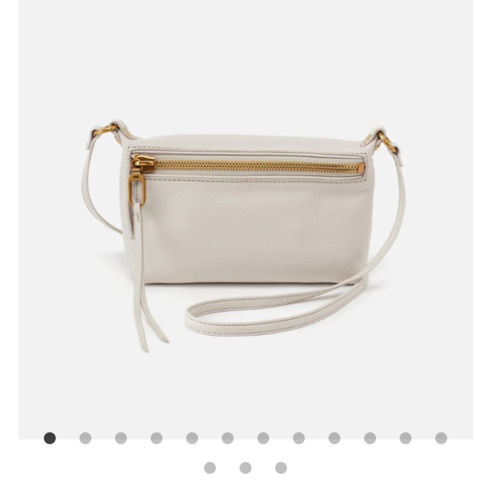 Hobo Pacer Powder White Crossbody NWT